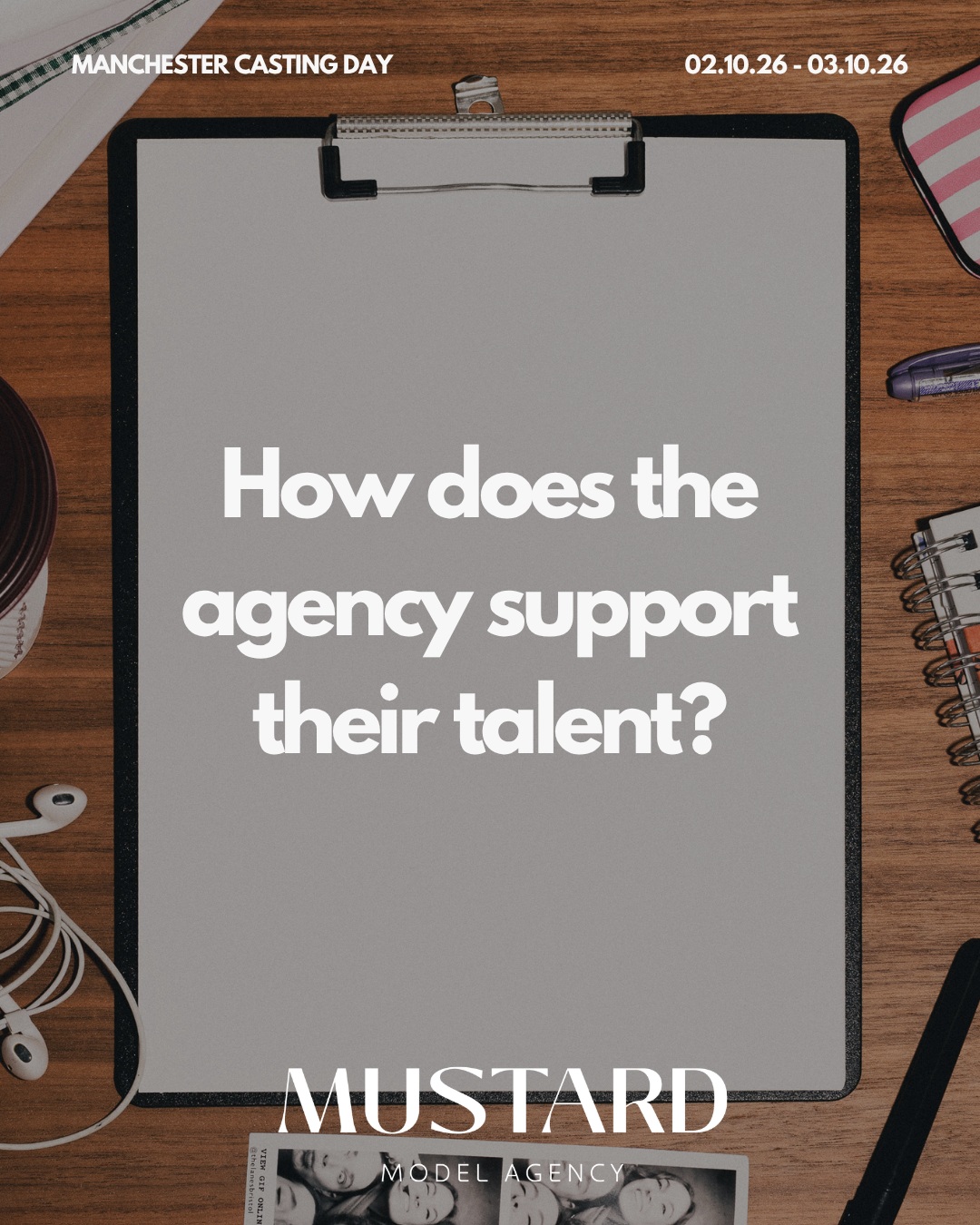 What questions do you like to ask at castings to get to know the agency better? Let us…