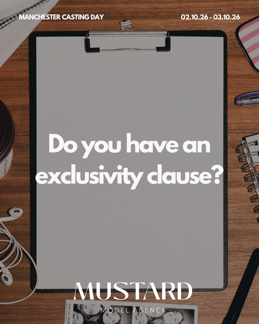 What questions do you like to ask at castings to get to know the agency better? Let us…